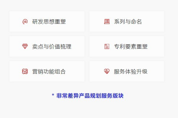 非常差異服務產(chǎn)品業(yè)務